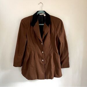 Coldwater Creek Vintage Riding/Equestrian Inspired Blazer/Jacket Size Medium